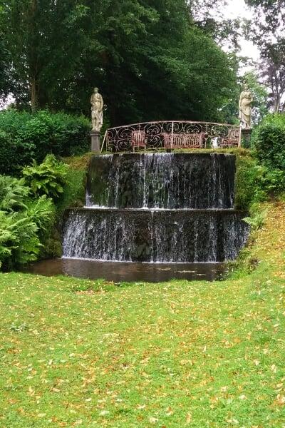 de Franse waterval | Jardins d'eau d'Annevoie